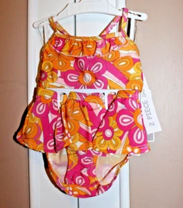 NWT KOALA KIDS  Infant Girl's BIKINI 2 PIECE SWIM SUIT SZ 6 - 9  MONTHS  - Picture 1 of 3