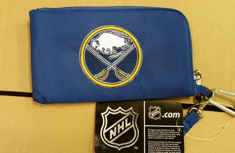 Buffalo Sabres ID Wallet Wristlet Cell Phone Case Charm 14 Purse Gift Cover