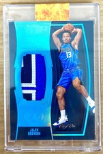 JALEN BRUNSON 2018-19 PANINI DOMINION ROOKIE PATCH PLATINUM 1/1 ONE OF ONE!