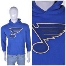 VINTAGE ST LOUIS BLUES NHL Hoody L US Ice Hockey Hooded Sweatshirt Top Hoodie