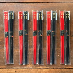 Palillos Sumo HOSHORYU URA KIRISHIMA WAKATAKAGE ONOSATO Negro Rojo - Imagen 1 de 21