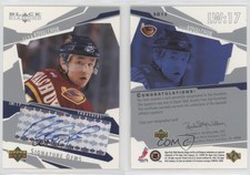 2003-04 Upper Deck Black Diamond Signature Gems Ilya Kovalchuk #SG12 Auto