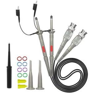 1 Paar 100MHz Präzision Oszilloskop Sonde Tastkopf 10:1 und 1:1 Umschaltbar DE - Bild 1 von 16