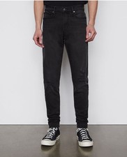 FRAME Jeans Men's 40 Fade to Grey NWT Jagger True Skinny Rips Distressed Skinny