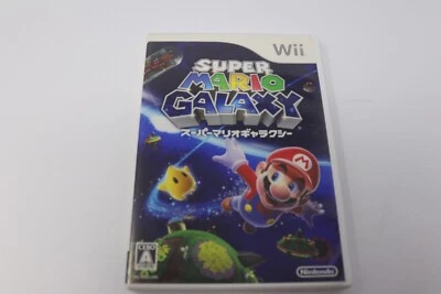 Super Mario Galaxy Nintendo Wii Japanese Video Game Complete in Box CIB Tested - Image 1 of 3