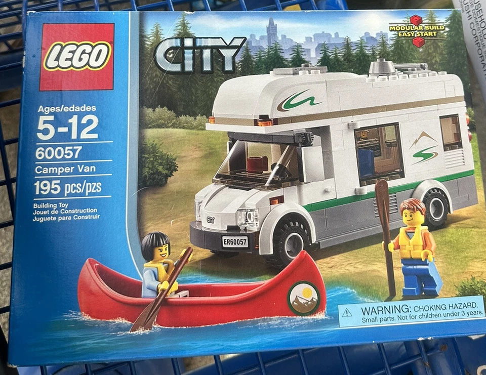 LEGO City Camper Van 60057 Country Adventure Town Retired Sealed & NEW - Image 1 of 4