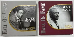 Hall of Fame Set: Duke Ellington & Count Basie 10 CDs 2 Booklets (2002, Germany) - Foto 1 di 4