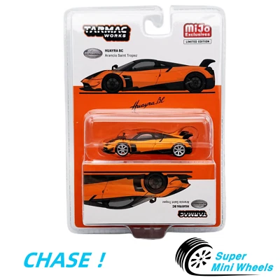 CHASE !Tarmac Works 1: 64 Pagani Huayra BC – Arancio Saint Tropez — 第 1/2 张图片