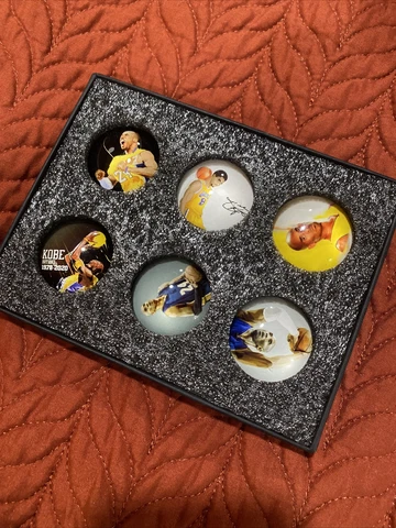 Cosow Kobe Bryant Glass Magnets Set of 6---OPEN BOX Cover