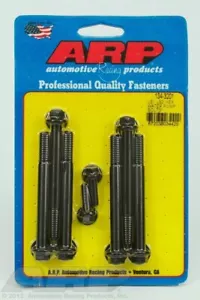 ARP 134-3201 Black LS1 LS2 hex water pump bolts w/thermostat housing bolts kit - Picture 1 of 3