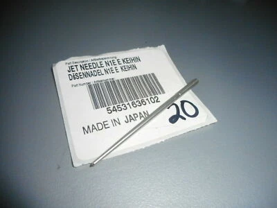 NOS KTM SX EXC MXC 125 200 KEIHIN JET NEEDLE N1E E Carburetor Needle 54531636102 - Imagem 1 de 3