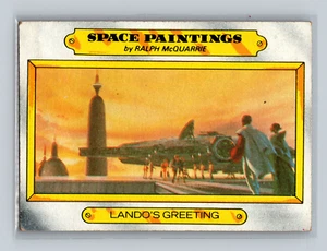 1980 Topps The Empire Strikes Back #125 Space Paintings Lando's Greeting - Bild 1 von 2