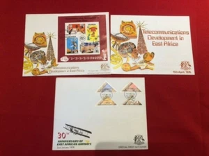 1976 Uganda x 2 FDC - Picture 1 of 1