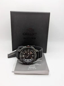 Orologio da polso casual Orient M-Force RA-AC0L03 B uomo quarzo nero acciaio inox - Foto 1 di 12