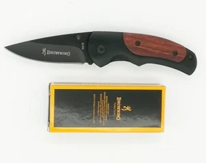 COLTELLINO PIEGHEVOLE BROWNUNG CACCIA PESCA SURVIVAL - Foto 1 di 1