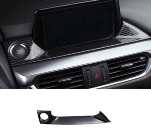 For Mazda 6 Atenza 2016-2017 Carbon Fiber Center Console Navigation Screen Strip - Picture 1 of 7