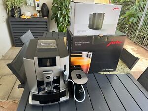 Jura E8 + Milk cool control automatic coffee machine with cooler