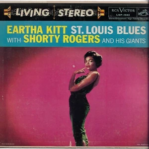 EARTHA KITT SHORTY ROGERS st louis blues U.S. RCA LP LSP-1661_orig 1958 - Picture 1 of 4