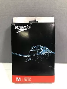 New With Tags Men’s competitive speedo M size 38 Athletics Swimming Jammers Blk - Picture 1 of 6