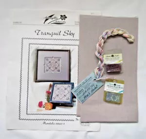 Amaryllis Artworks Tranquil Sky Embroidery Pattern with Partial Supplies - Picture 1 of 5