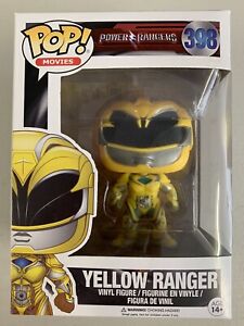 Yellow Ranger 398 ~ Power Rangers ~ Funko Pop Vinyl ~ Movies