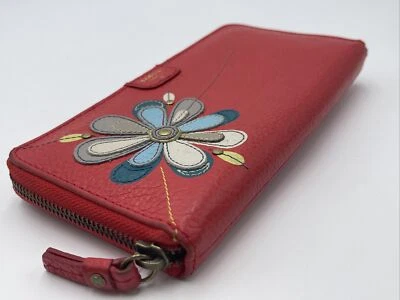 Бумажник многофункциональный Fossil Mimi для iPhone SE аппликация с красным цветком SWL1076914 - Изображение 1 из 4