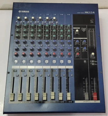 YAMAHA MG12/4 12-Channel Mixing Console No Power Adapter UNETSTED MG12/4FX - Image 1 of 4