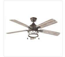 HDC Artshire 52 in. Integrated LED Indoor/Outdoor Natural Iron Ceiling Fan