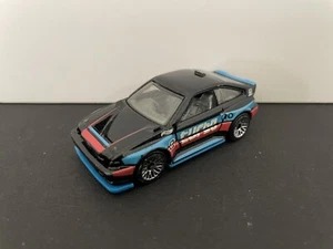 HOT WHEELS '85 HONDA CRX BLACK JDM LOOSE BLUE BASE FRESH PULL CIVIC JDM - Picture 1 of 7