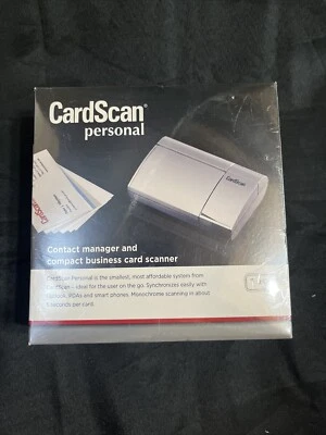 Card Scanner Sanford CardScan Personal 1 User Compact Business Cross Platform - Image 1 of 3