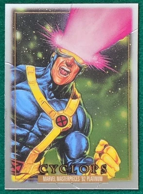 Cíclope - 2024 SkyBox Marvel Obras Maestras '92 Platino #13 - Tarjeta de Cómics Foto 1 de 3