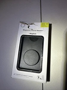 POPSOCKETS Magnetic Phone Wallet + For MagSafe - Black - Photo 1 sur 3