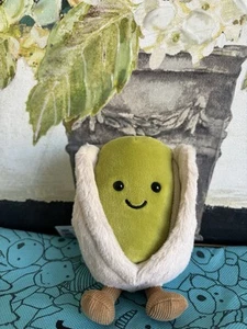Jellycat Amuseables Horatio Pistachio Plush Toy AUTHENTIC NWT with Dust Bag - Picture 1 of 4