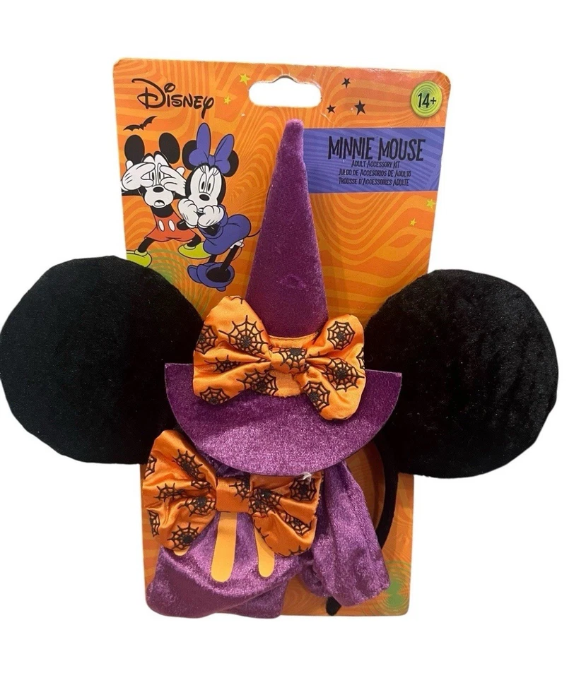 Disfraz Disney Minnie Mouse Espeluznante Diadema y Guanteras Disfraz Adulto Nuevo Foto 1 de 1