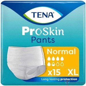 1x TENA ProSkin Pants Normal Incontinence Pants - X-Large - Pack of 15 - 900ml - Picture 1 of 3
