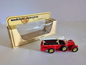 Matchbox Models of Yesteryear Y-6 1920 Rolls Royce Fire Engine - Picture 1 of 10