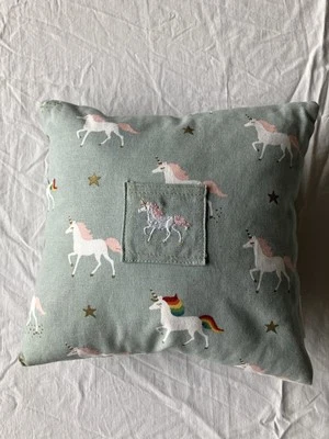 Sophie Allport Down Filled Tooth Fairy Unicorn Cushion Tooth Fairy’s Visit Stars - Image 1 of 4