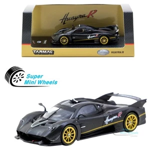 Tarmac Works 1:64 Pagani Huayra R Matte Black Carbon Fiber - Picture 1 of 4