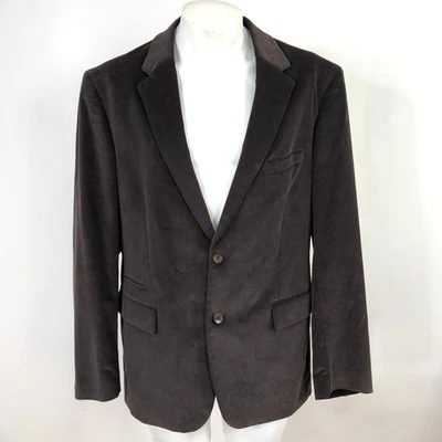 Chaqueta Blazer Abrigo Deportivo Theory Terciopelo 44 Para Hombre Mezcla Algodón Marrón COMO NUEVO Foto 1 de 4