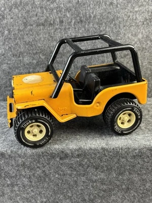 BUGGY JEEP DUNE VINTAGE AÑOS 70 TONKA AMARILLO ACERO PRENSADO CON BARRA ANTIVUELCO *LEER Foto 1 de 4