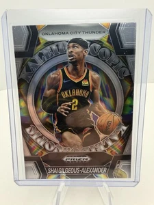 2024-25 Panini Prizm Black Kaleidoscopic Shai Gilgeous-Alexander #5 - Picture 1 of 2