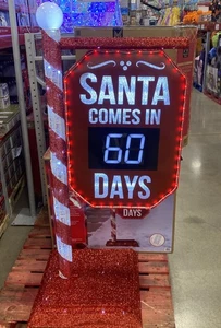Member's Mark 5' Pre-Lit Santa Countdown Calendar - Picture 1 of 5