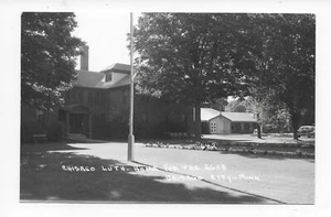 Chisago City Lutheran Home for the aged Minnesota Kodak RPPC Pearson Minneapolis - Imagen 1 de 1
