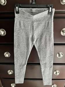 Girls Gray Space Dye Justice Leggings 10 - Picture 1 of 3