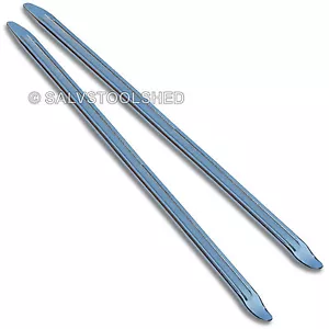 Tyre Lever Bars 24" Tire Iron Changing Bar Remover Repair Tool 2 Pieces - Picture 1 of 4