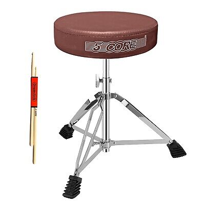 5Core Drum Throne Thick Padded Seat Drummers ...