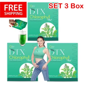 OZY DTX Chlorophyll Plus Fiber Detox Vitamin Immune Alfalfa Extract Health 3 BOX - Picture 1 of 16
