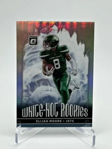 Lotto 6 carte Elijah Moore bianche Hot Rookies inserti acetato classificati - Foto 1 di 8