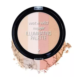 Wet n Wild MegaGlo Illuminating Palette, Catwalk Pink 320, 0.35 oz - Picture 1 of 5