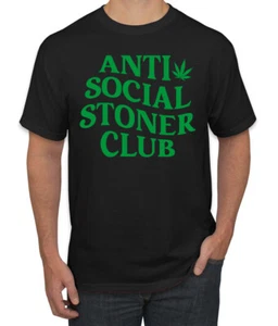Camiseta gráfica antisocial Stone Club para hombre - Imagen 1 de 12